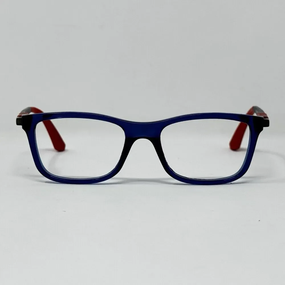 Ray-Ban RB1549 3734 Transparent Blue Eyeglass Frames Kids 46-16-125 Authentic